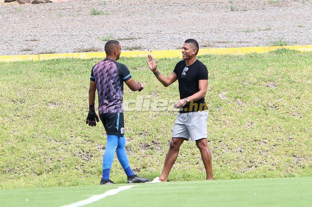 Visita de lujo, las órdenes de Pedro Troglio y las apuestas de Menjívar; así entrenó el Olimpia previo a la final ante Olancho