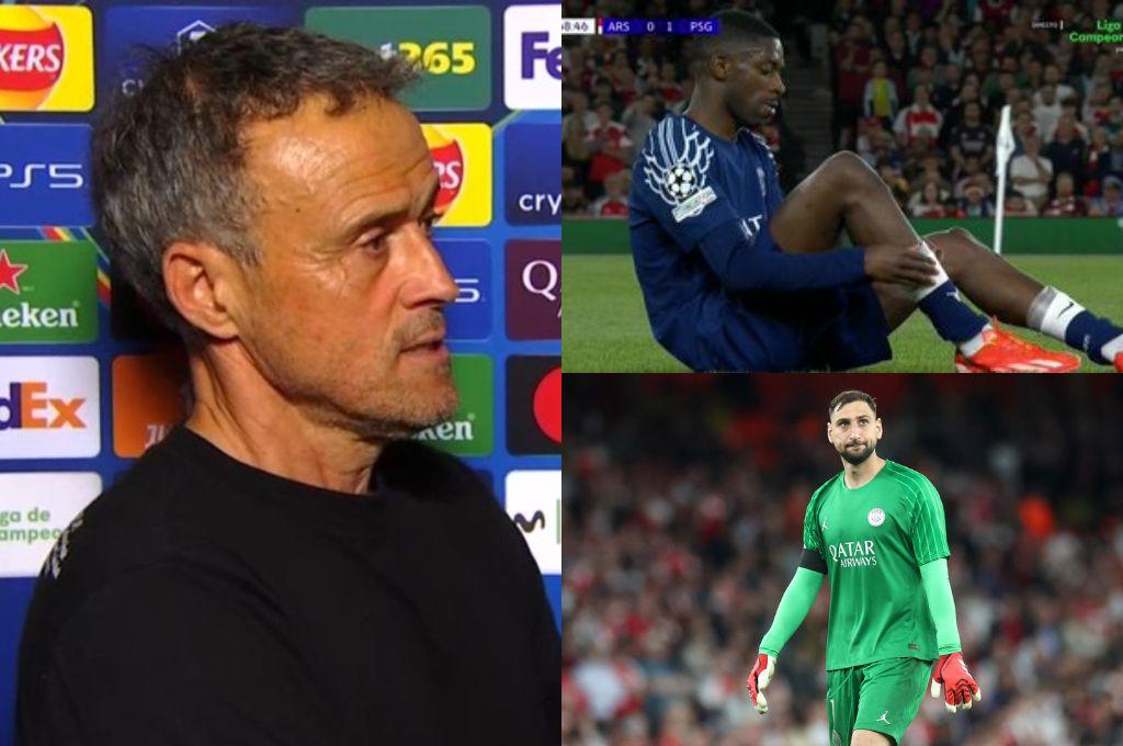 Luis Enrique descarta a estrella para el próximo partido y su mensaje para Donnarumma: A veces parecía que temblaba...