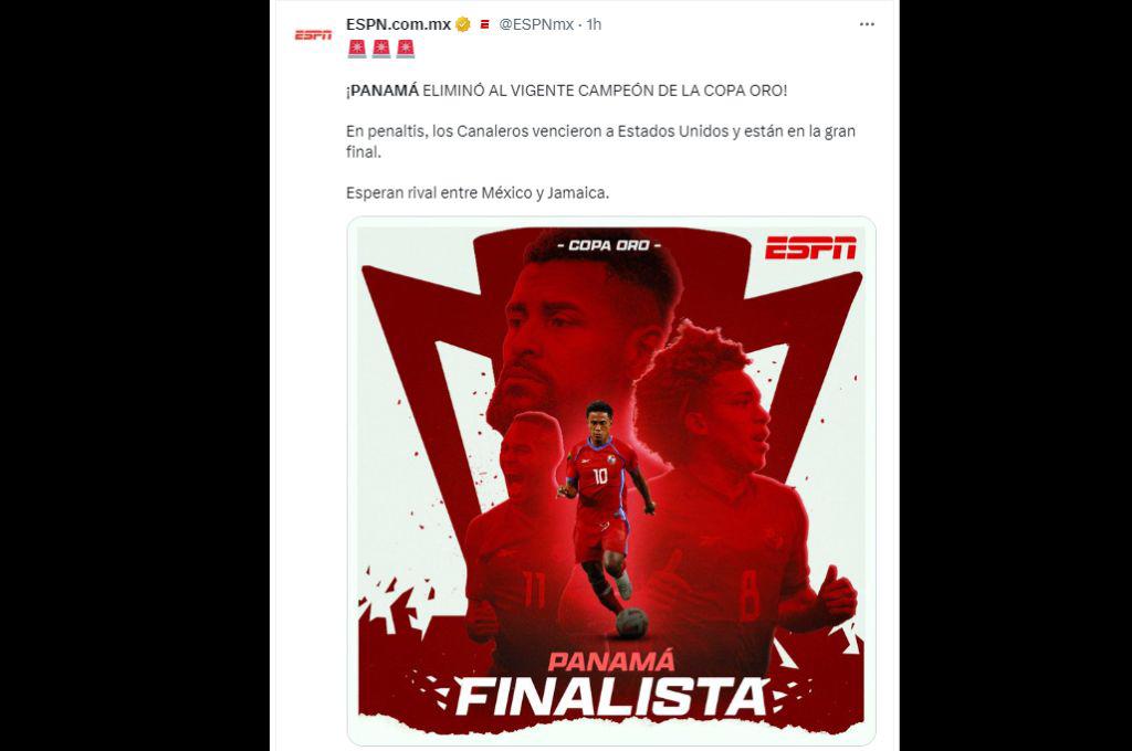 “Panamá histórica” “Carrasquilla MVP de la Copa Oro”: La prensa reacciona tras la gran hazaña canalera ante Estados Unidos