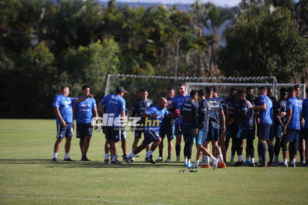 Así fue el primer entrenamiento de Ninrod Medina con Motagua: Risas, el recibimiento de los jugadores y el nuevo fichaje