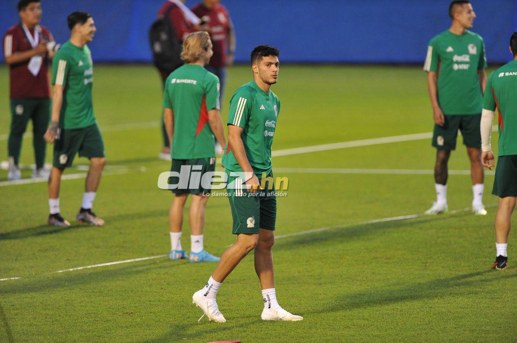 Así fue el entrenamiento de la selección de México en el estadio Nacional Chelato Uclés: Risas y con todas sus figuras