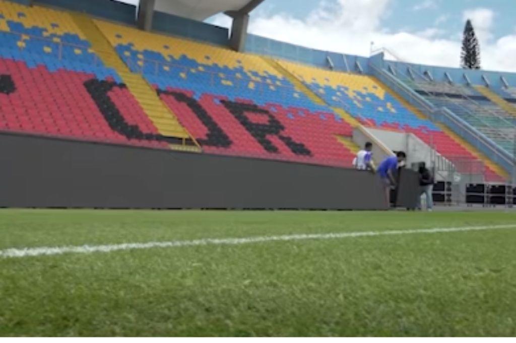 ¡Con toda la tecnología! Estadio Nacional Chelato Uclés contará con nuevo sistema de seguridad y así instalan las vallas led