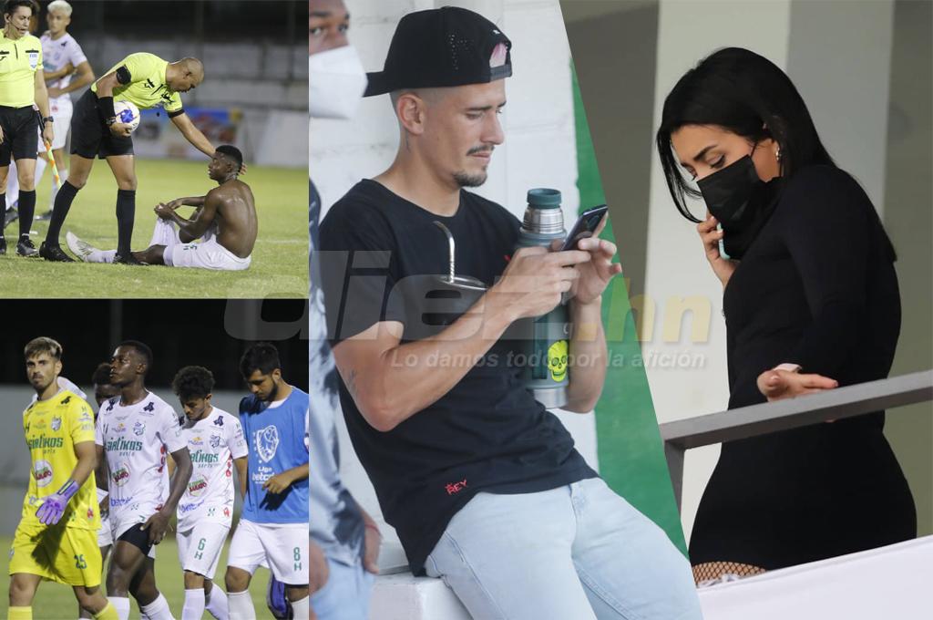 ¿Quién era la chica de negro en el Nacional? Belleza, colorido y lo que comía la Tota Medina en pleno juego Platense-Motagua