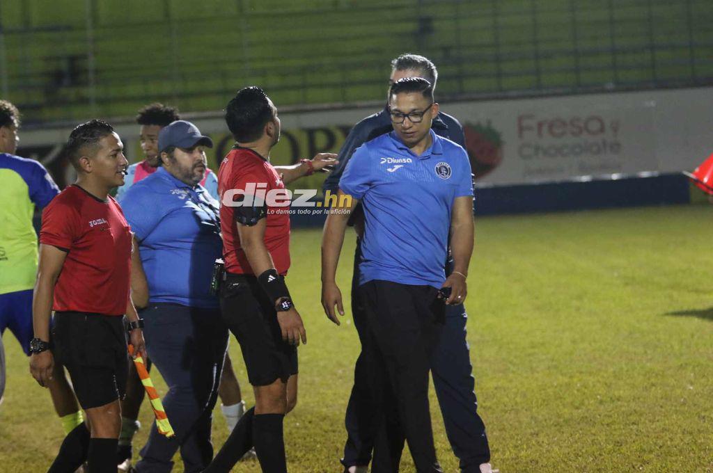 No se vio en TV del Motagua-Olancho FC: La humildad de Auzmendi y la “riña” de Diego Vázquez con Saíd Martínez