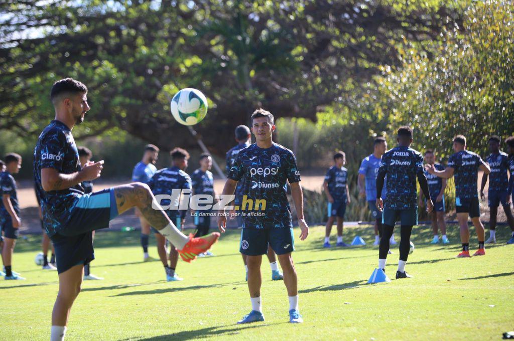 Así fue el primer entrenamiento de Ninrod Medina con Motagua: Risas, el recibimiento de los jugadores y el nuevo fichaje