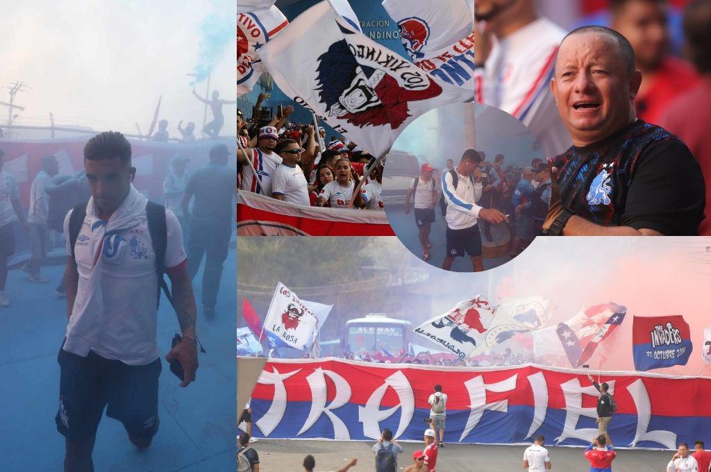 Hasta el Chelito se unió: La épica entrada del Olimpia al Nacional y la fiesta que montó la Ultra Fiel en el Chelato Uclés