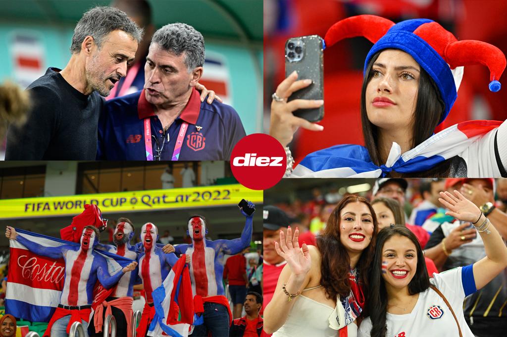 El reconocido DT que llegó a apoyar a Costa Rica, la charla Luis Enrique-Suárez y ¿quién era la preciosa tica en las gradas?