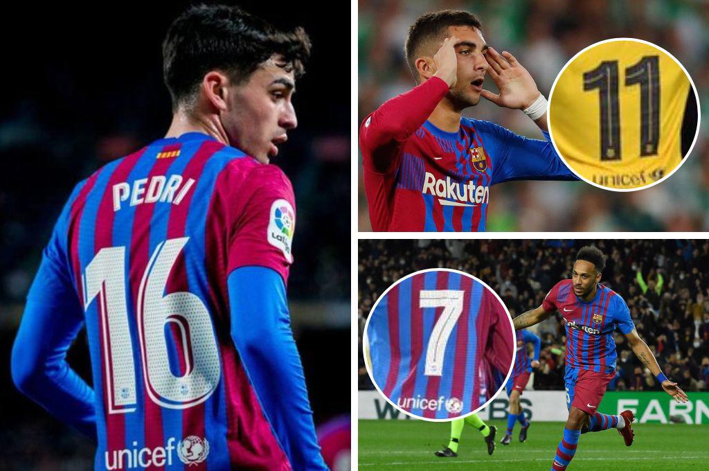 Pedri con número de leyenda y los 10 que cambiarían de dueño: La distribución de los dorsales del Barcelona para la temporada 2022-23