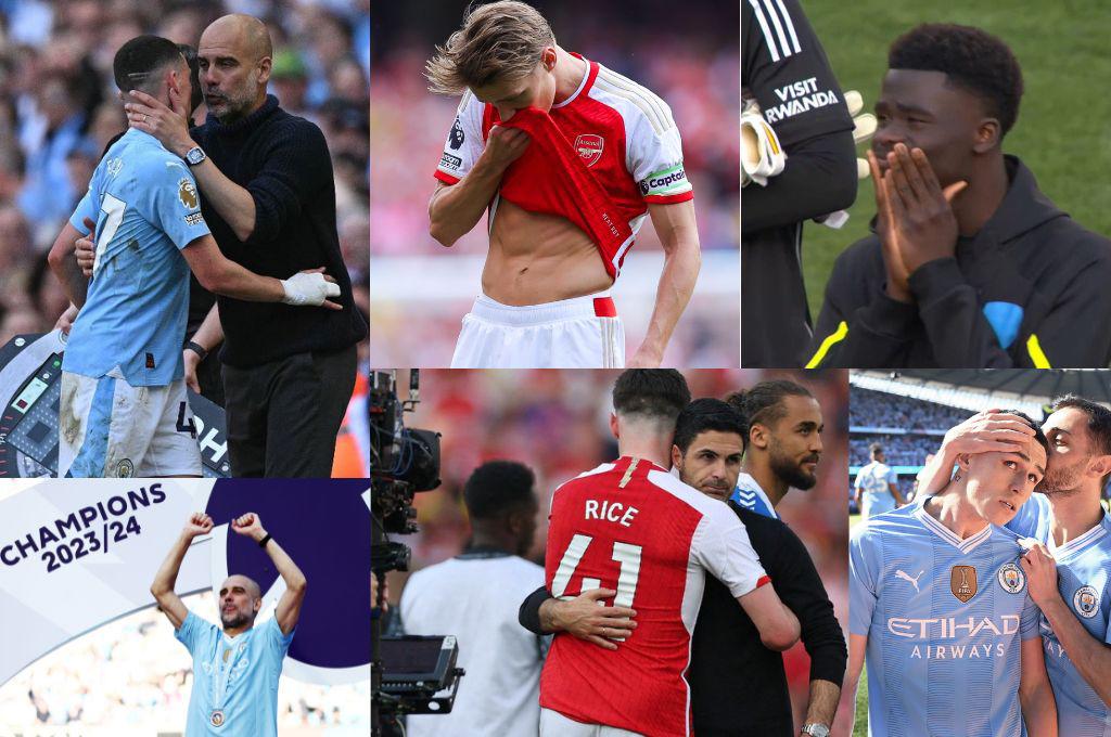 De Bruyne salió ‘huyendo’, el desahogo de Pep Guardiola y jugadores de Arsenal detrozados tras la coronación del City