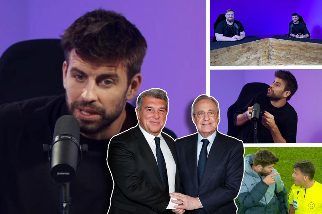 Piqué se destapa con Ibai: por qué se retiró, presidencia en el Barcelona, el elogio a Florentino y explica su expulsión