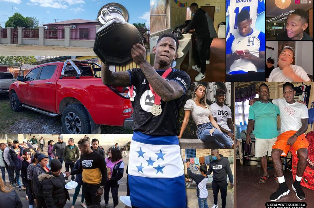 Romell Quioto; un futbolista hondureño perseguido por la polémica, pero con un corazón solidario