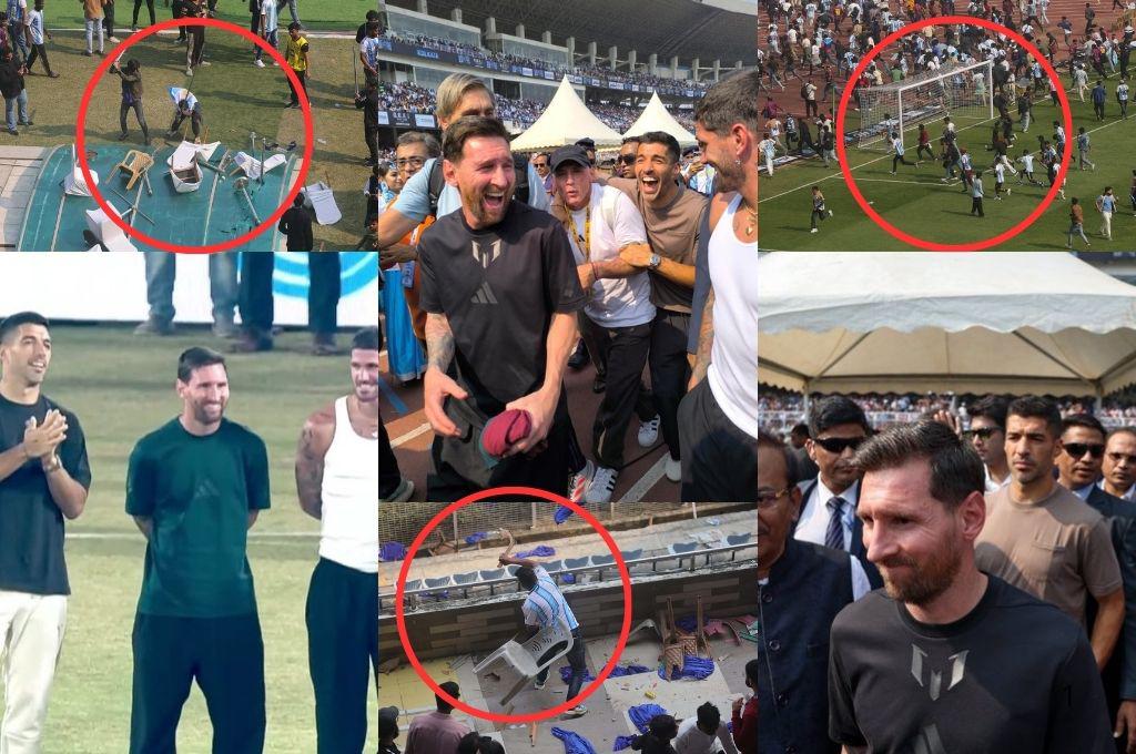Messi desata caos en la India: detuvieron al organizador, la estafa que sufrieron y la razón por la que le lanzaron botellas