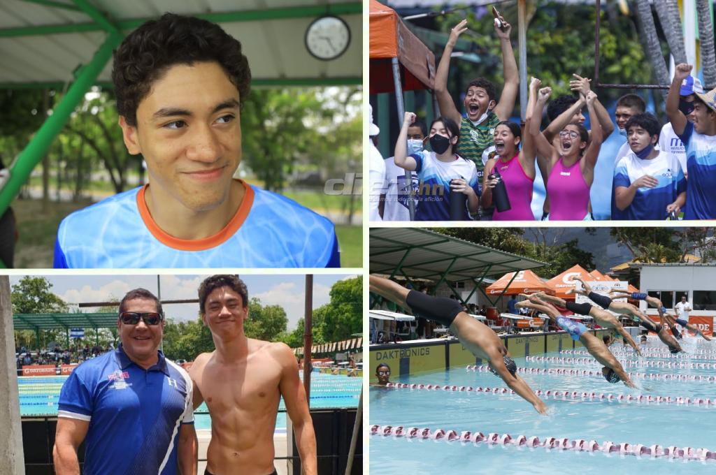 Nadador Gabriel Martínez rompe su propio récord nacional en el Torneo Internacional Delfines Sampedranos