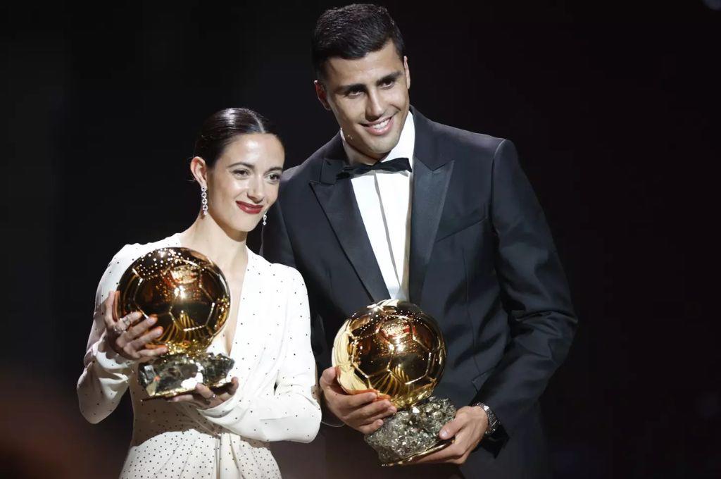 ¿Cuánto dinero se llevaron Rodri Hernández y Aitana Bonmatí por haber ganado el Balón de Oro?