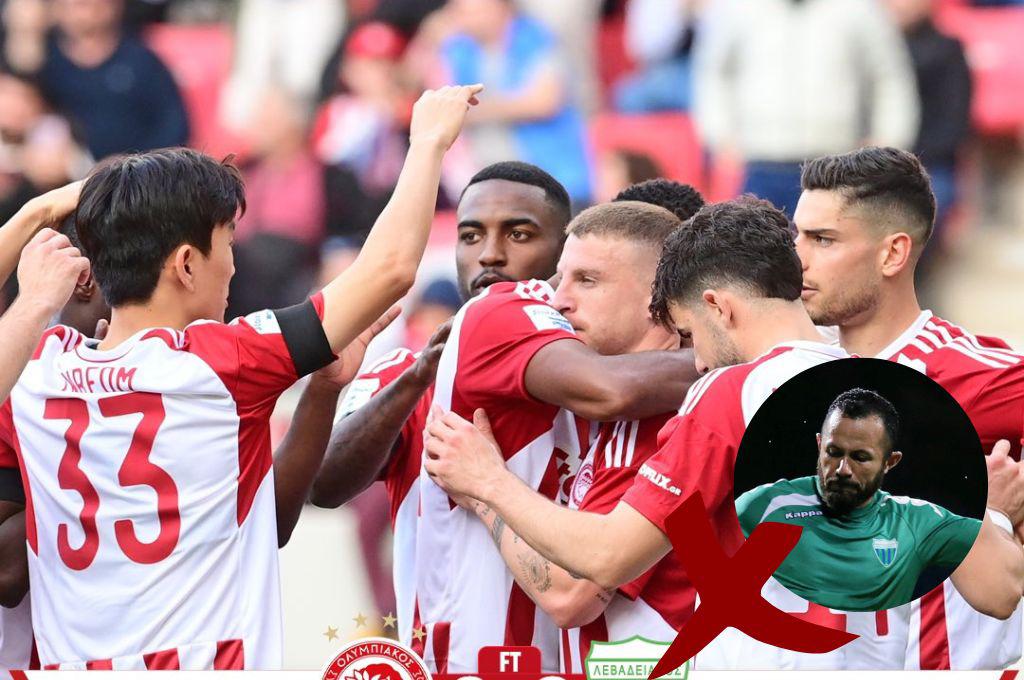 ¡Terrible paliza! Hondureño Alfredo Mejía sufre dura humillación con el Levadiakos en la primera división de Grecia