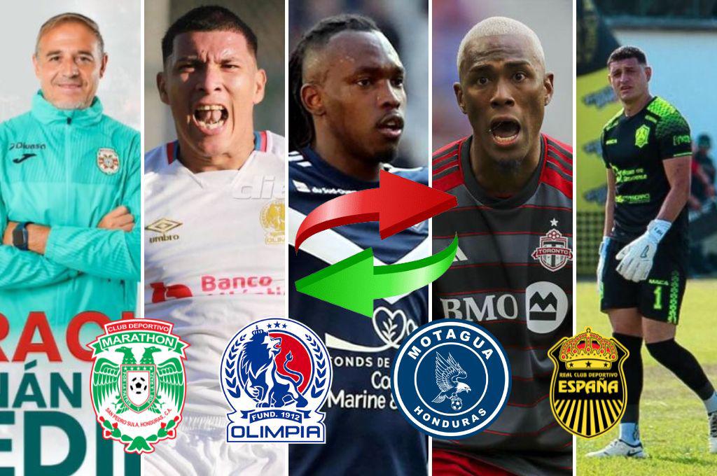 Mercado de fichajes en Honduras: Marathón anuncia bajas, sorpresa con Elis y Deiby Flores; noticias en Olimpia