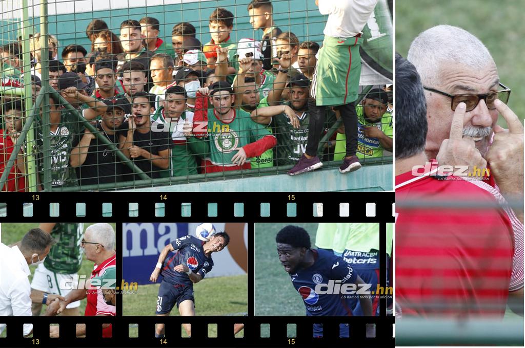 El Yankel Rosenthal se calentó por la goleada: Keosseián se enfrenta con aficionados que también arremeten contra el portero Denovan Torres