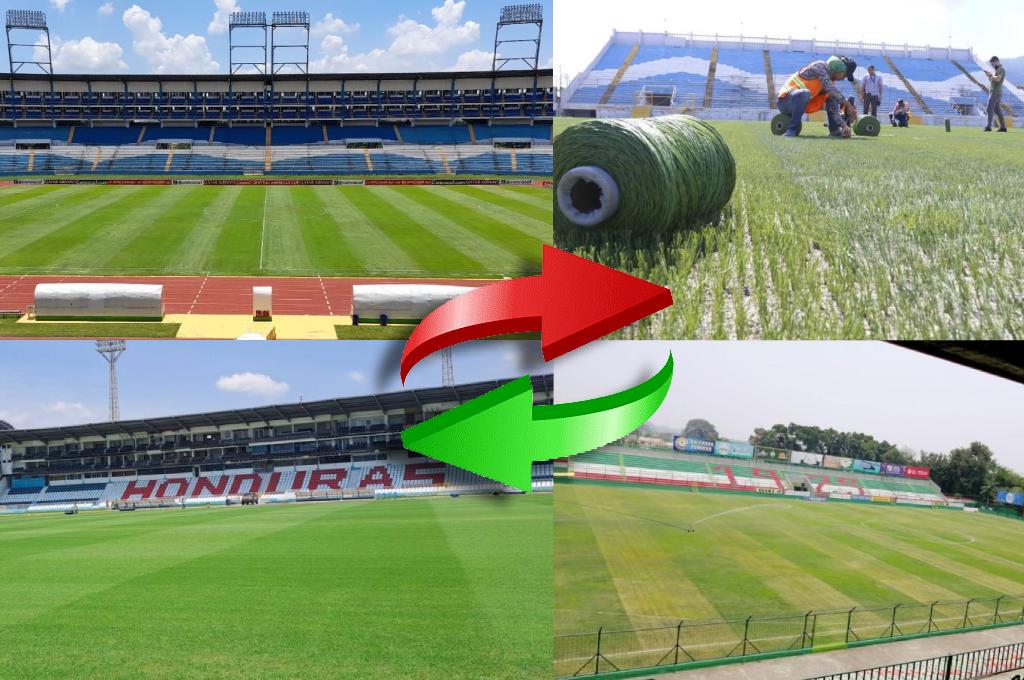¿Qué pasa con el Olímpico? Honduras tendrá dos estadios más con grama híbrida; estos son los descartados