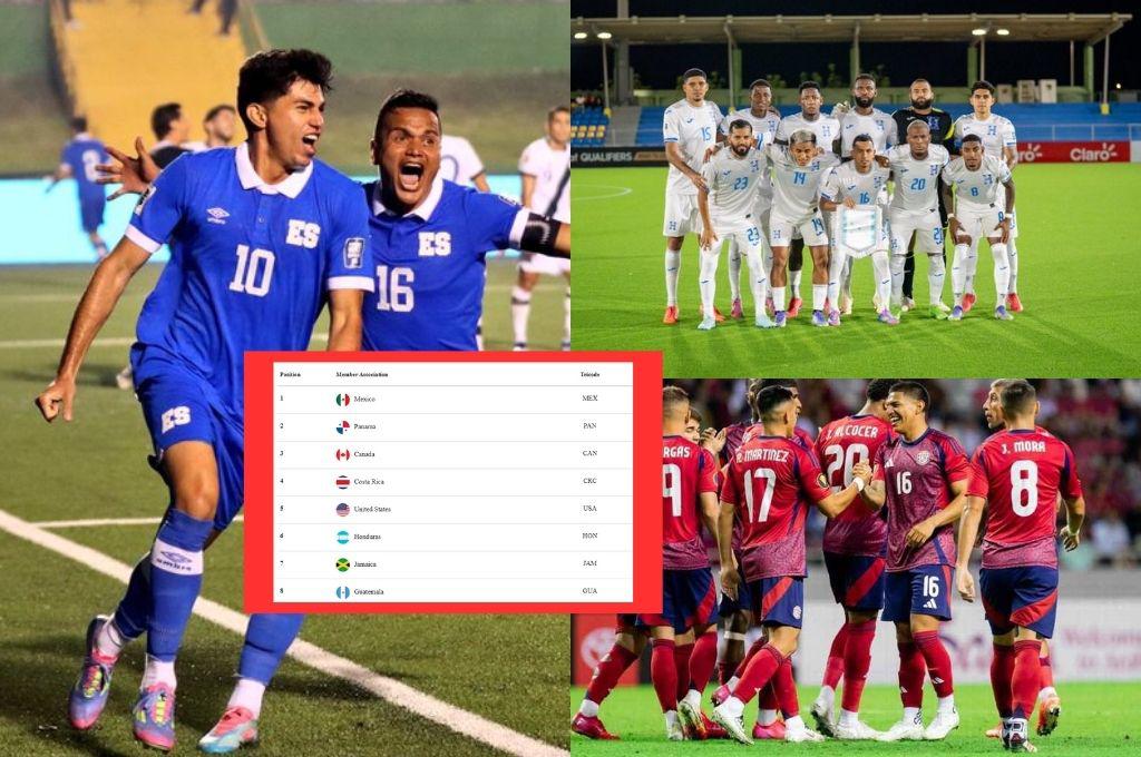 Sorpresa con El Salvador y Honduras en la cima: ¿Quién es la mejor selección de Concacaf según el Ranking FIFA?