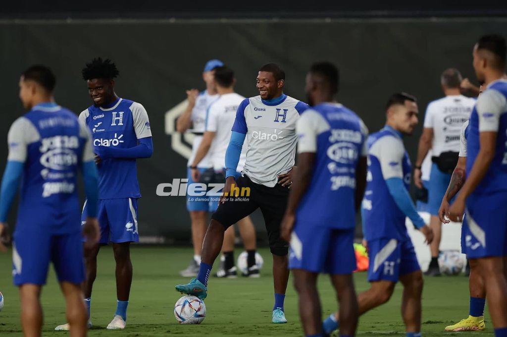 Dos bellas hondureñas se robaron las miradas: Las fotos del último entrenamiento de la Selección Nacional en Miami