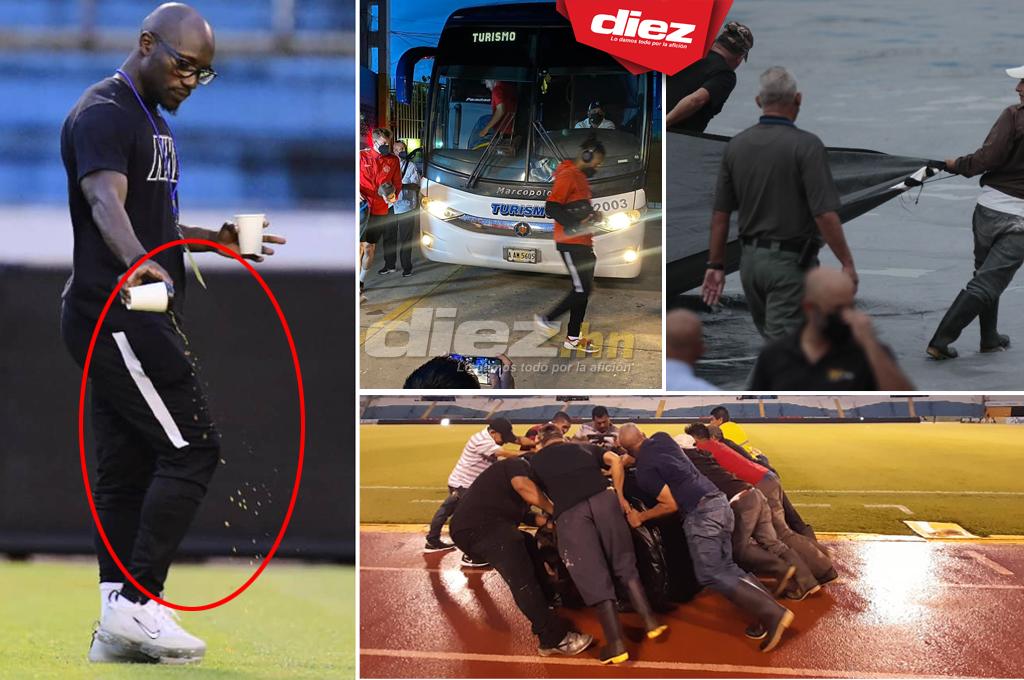 Lluvia, lona, poco público y la llegada de Alphonso Davies: Así se vive el Honduras vs Canadá de la Liga de Naciones