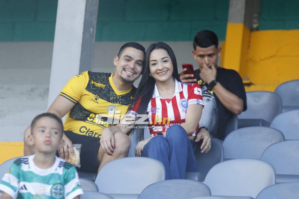Muchas bellezas y gran ambiente en el estadio Morazán para el clásico entre Real España-Olimpia