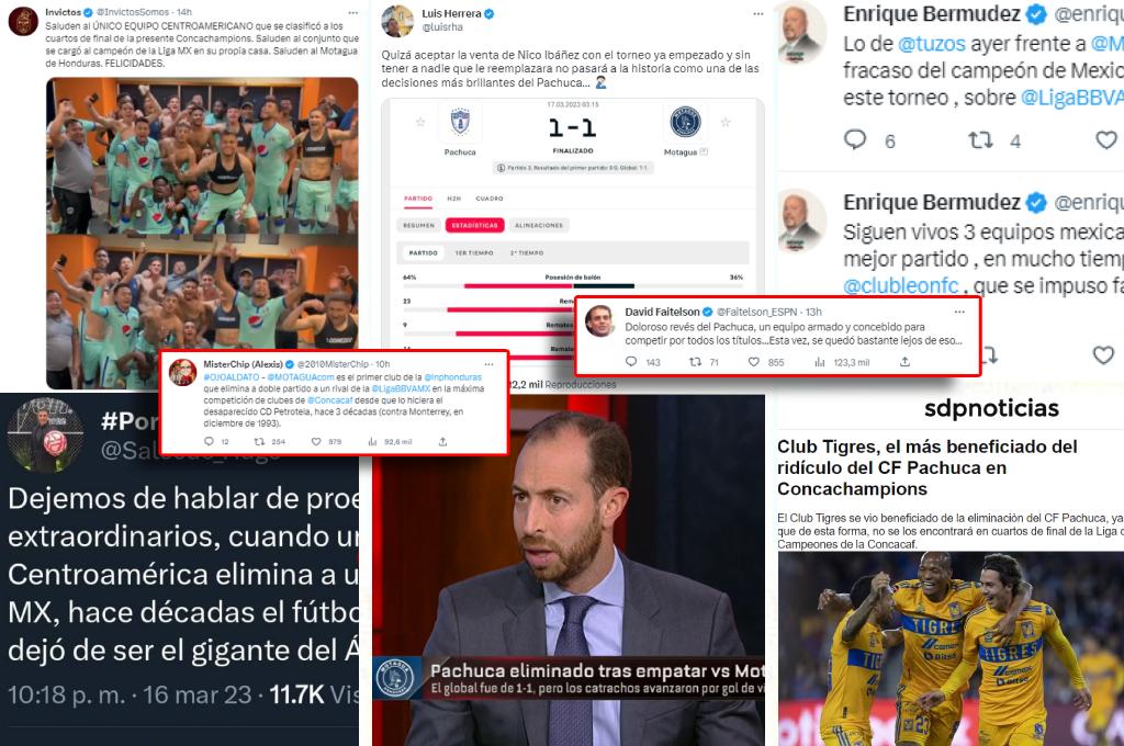 ”¡Papelón imperdonable!”: periodistas mexicanos crucifican al Pachuca por eliminación ante Motagua; Faitelson, Perro Bermúdez, entre otros