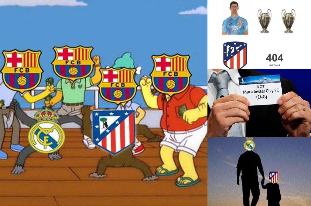 No dejan de mufarse del Atlético: los mejores memes del sorteo de Champions League; Real Madrid y Barcelona son protagonistas