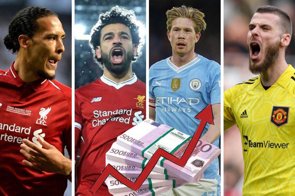 Millonarios sueldos: El increíble ranking de los mejor pagados de la historia de la Premier League ¿Quién es el número 1?