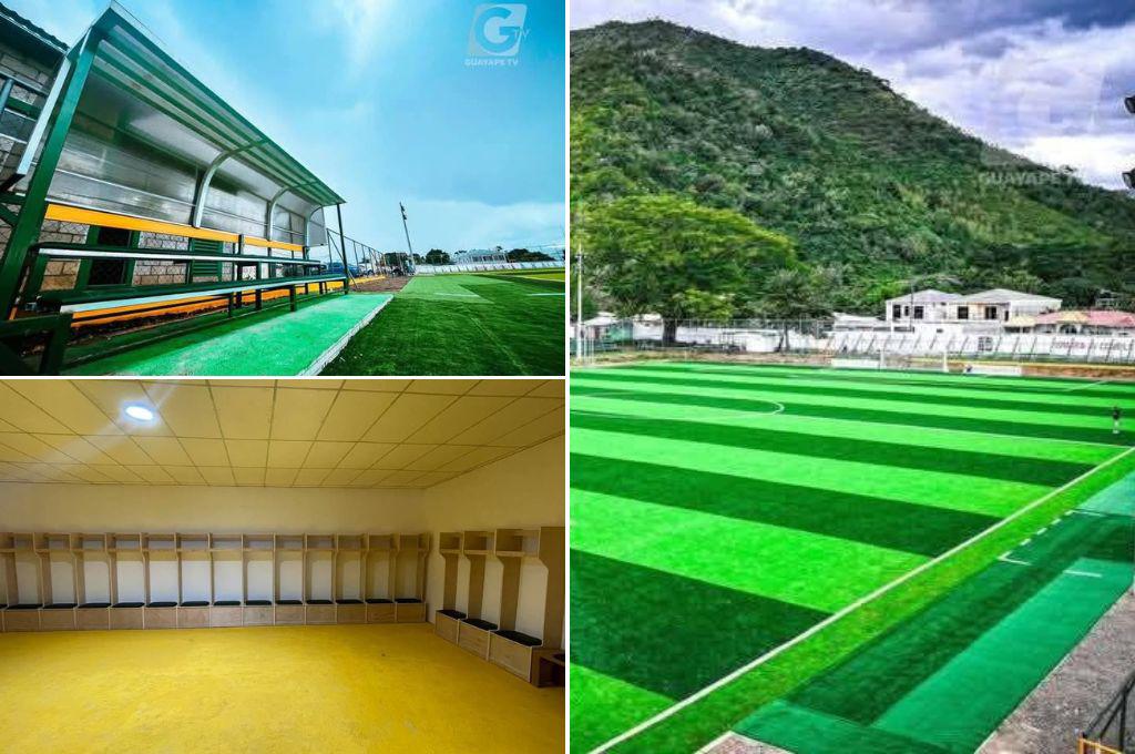 Los cambios notorios del estadio Óscar Peralta de San Francisco de La Paz donde Juticalpa jugará de local ¿Cuánto se invirtió?