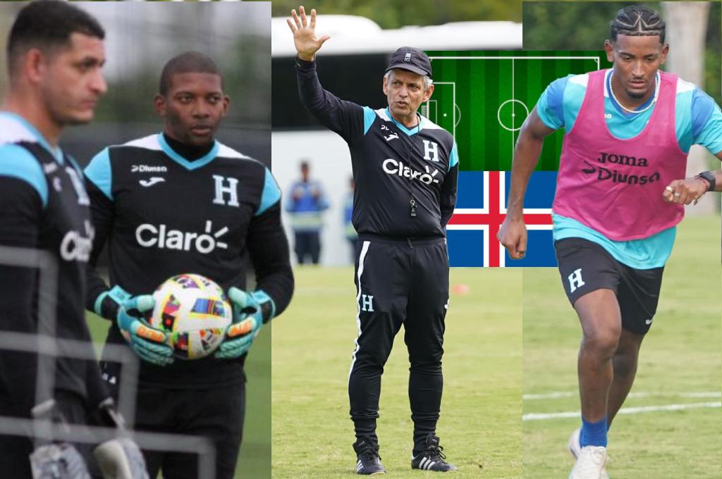 ¿Y Buba López? Con dos sorpresas, así es el modificado once de Honduras para medirse a Islandia en Miami