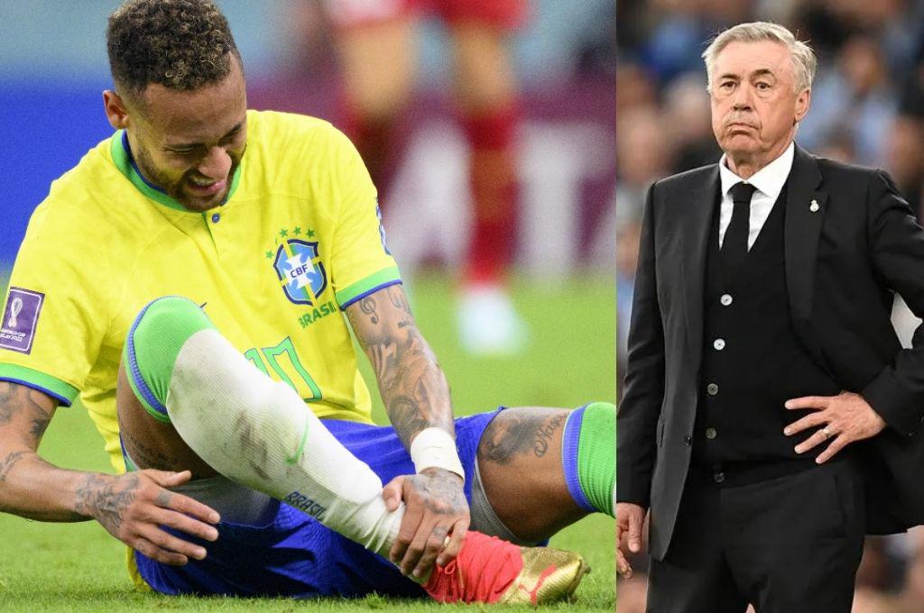 Ancelotti tenía razón: la nueva pésima noticia que impacta a todo Brasil con Neymar Jr, figura de Santos