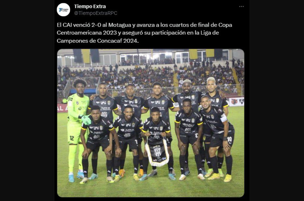 “Hijos en clubes y en selección, ¿Qué país son?”, la casa se respeta”: así reacciona la prensa panameña tras el triunfo del CAI ante Motagua