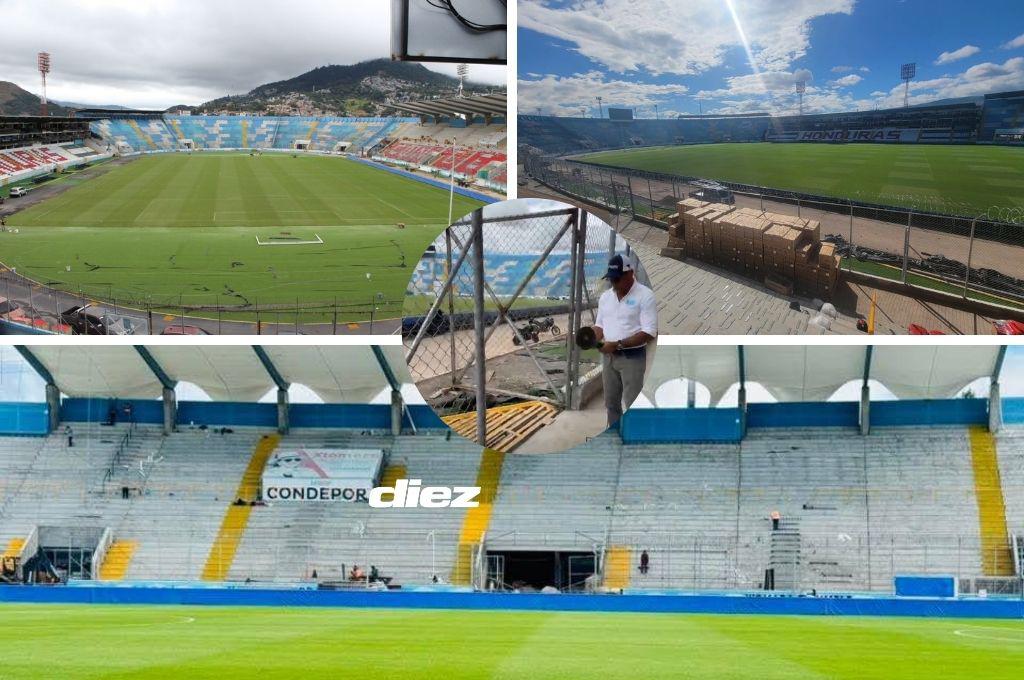 Estadio Nacional Chelato Uclés tendrá un cambio inesperado de cara al partido de la gran final Olimpia-Marathón