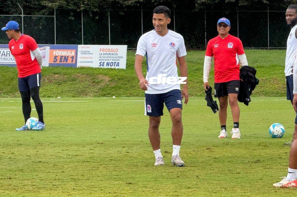 Olimpia vs Marathón: tremendo abrazo de Espinel, futbolista usa vendaje para llegar a la final y otro se ausenta del entreno