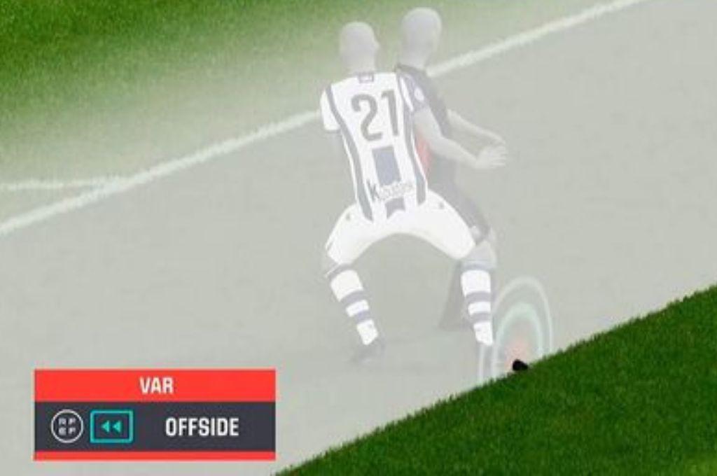 Sale a luz nueva imagen donde evidencian que Lewandowski no estaba en fuera de juego en el Barcelona-Real Sociedad