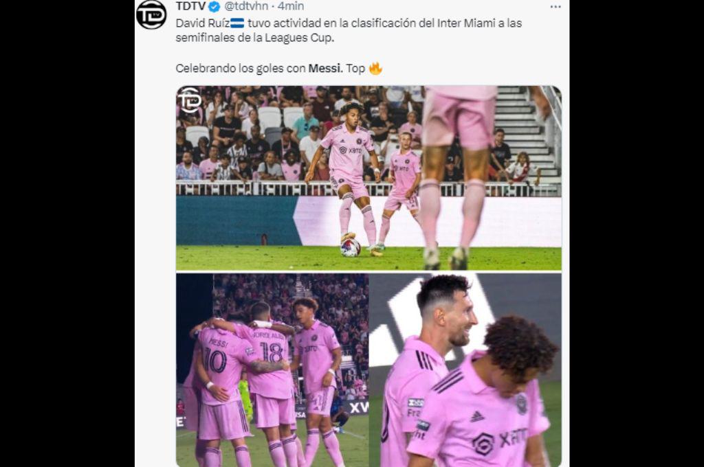 “Messi come aparte de CR7 y Pelé” “Spider-Messi”: así reacciona la prensa tras el pase a semis del Inter Miami en la Leagues Cup