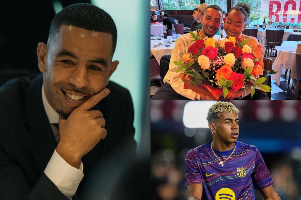 Padre de Lamine Yamal se casa, la increíble edad que tiene la misteriosa chica y la reacción del jugador del Barcelona
