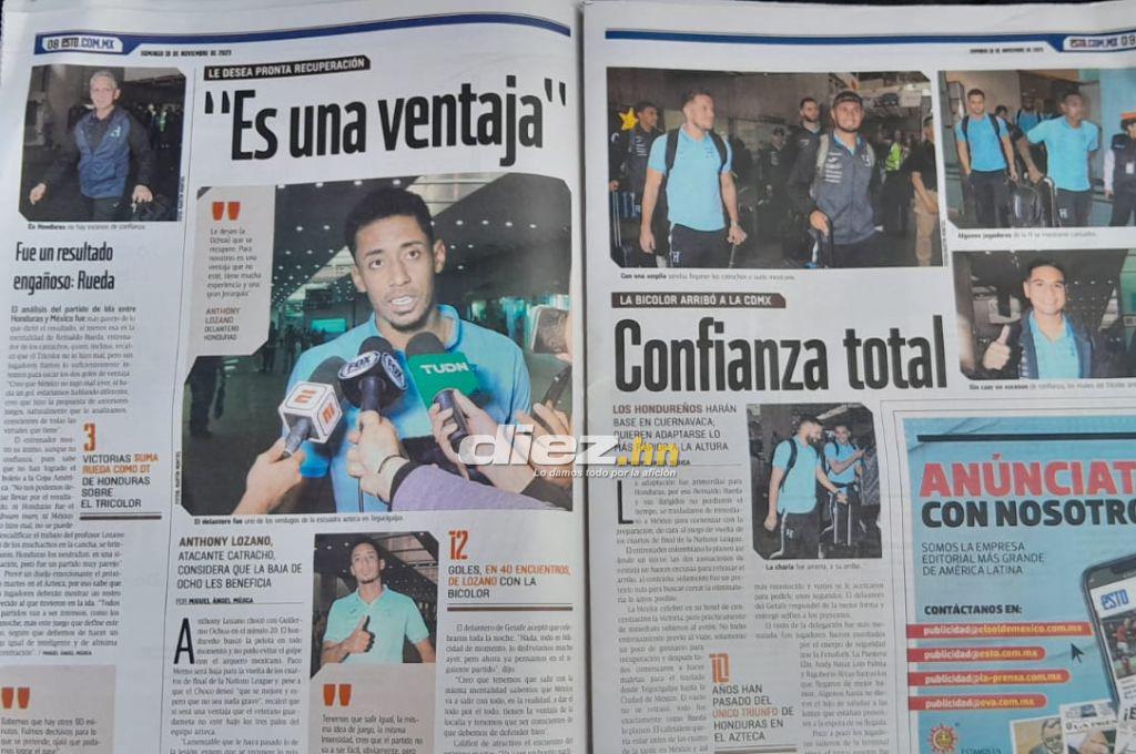 “Incómodos en casa, hay mucha presión, taquillas desoladas”: así habla la prensa mexicana del juego del martes ante Honduras