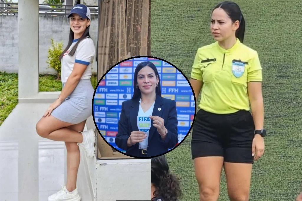 FIFA la premió: así es la guapa árbitra hondureña que cautiva en redes sociales y este es el departamento al que hace feliz