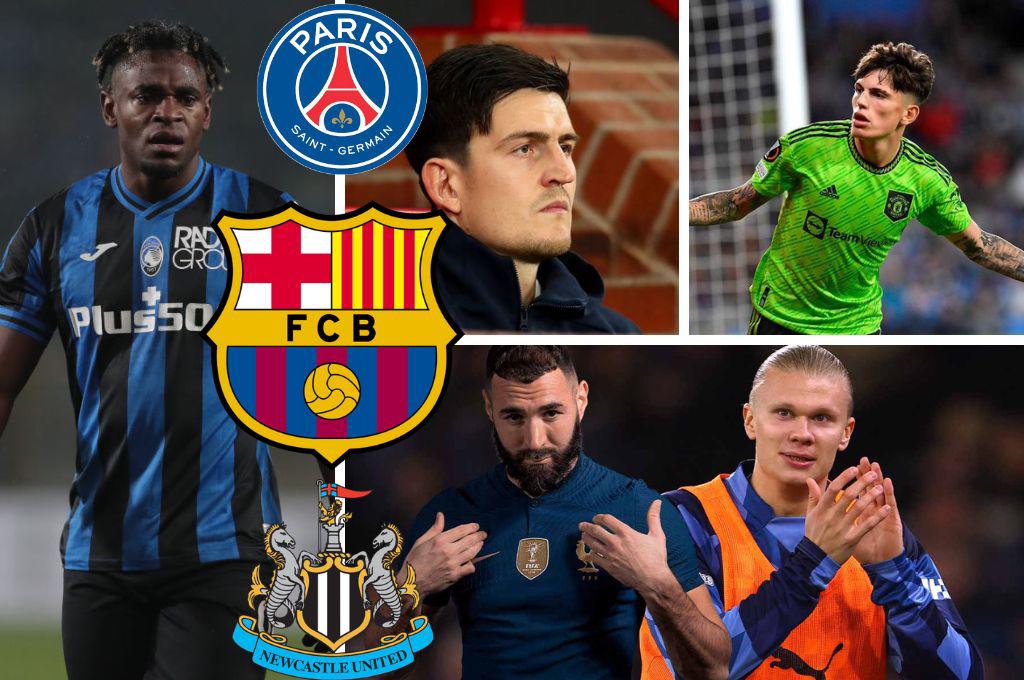 Mercado: da el sí para irse del Barcelona, la bomba de Benzema en el Real Madrid y el futuro equipo de Harry Maguire