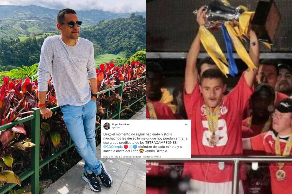 Roger Rojas le dedica tuit a la plantilla de Olimpia antes de la final: “Llegó el momento de seguir haciendo historia”