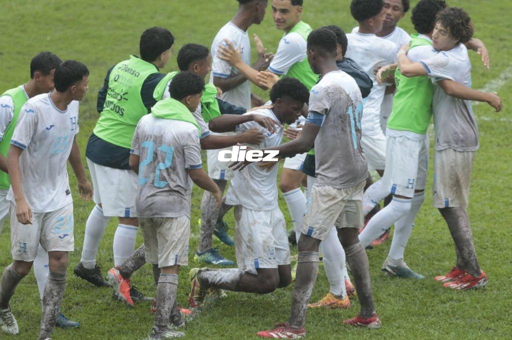 Selección Sub-17 de Honduras se hace fuerte en casa y vence sin problemas a Cuba en partido de preparación