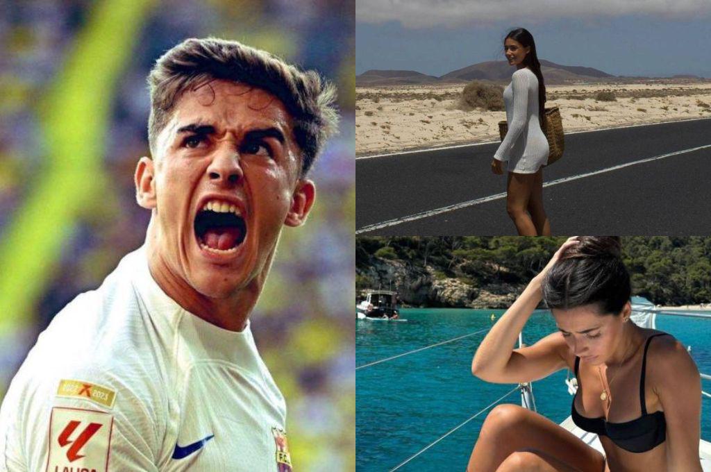 Gavi se ha enamorado de bella influencer española y esta es la impensada forma que comenzaron su relación