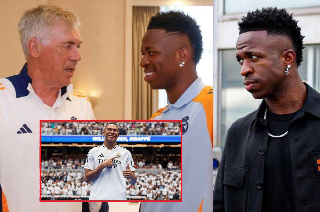 Mbappé es el culpable: la inesperada postura de Vinicius con Real Madrid tras perder el Balón de Oro
