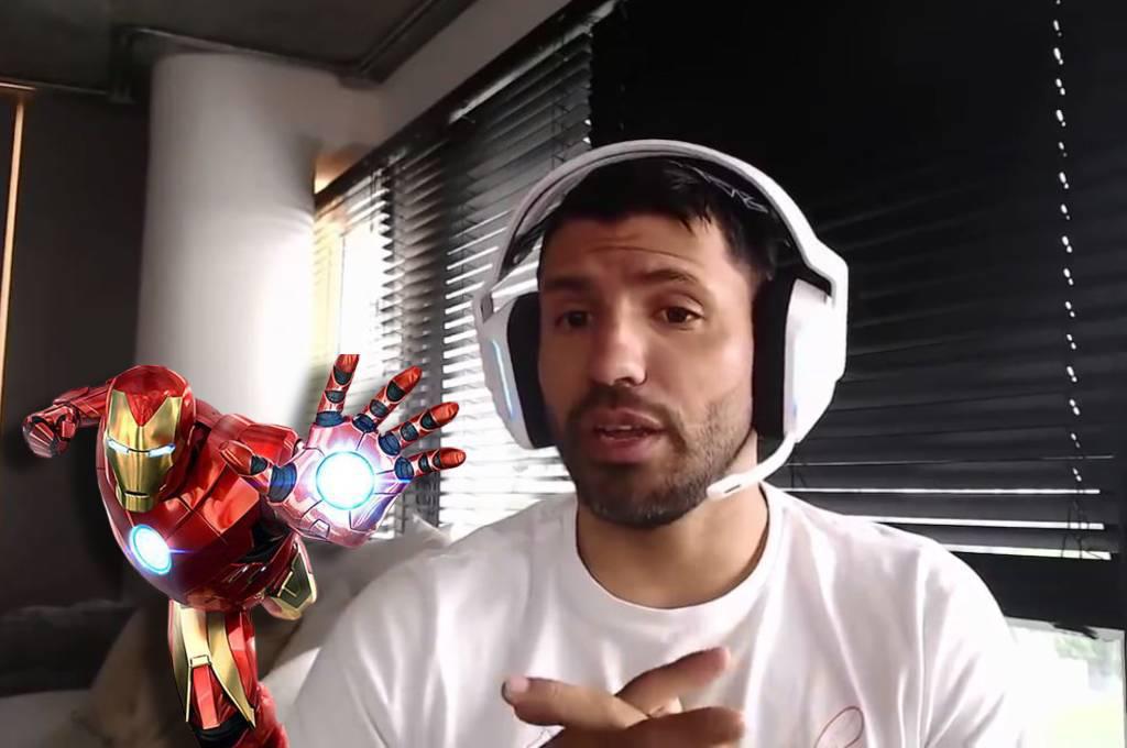 Kun Agüero confiesa cómo le monitorean tras su retiro: “De noche tiro luces de colores, soy Ironman”