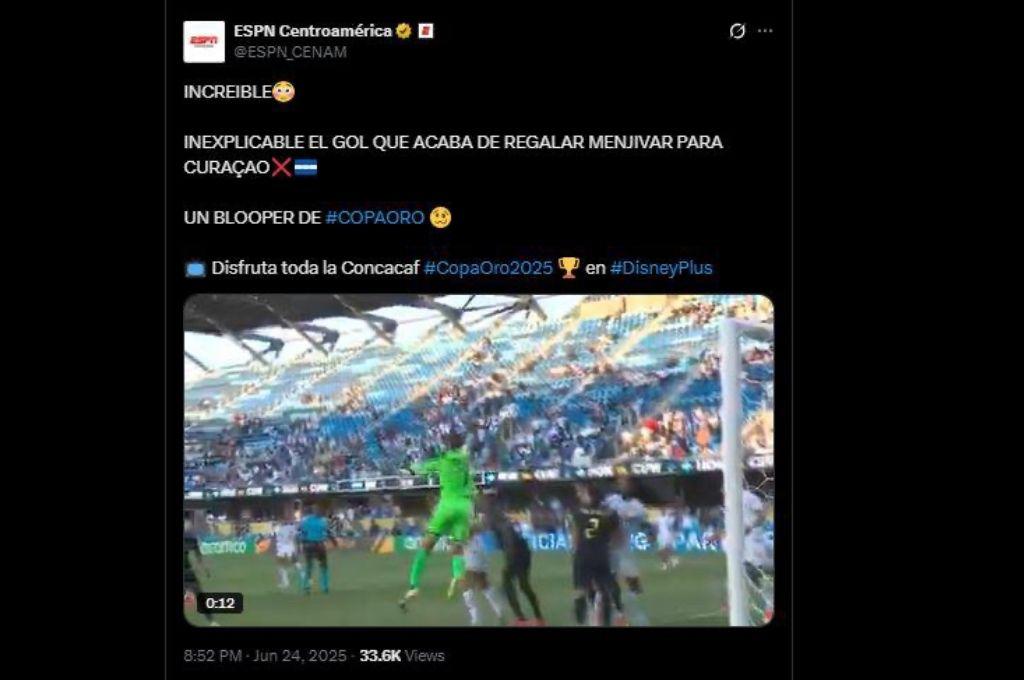 Honduras conocerá a su papá y Es el oso de la Copa Oro: lo que dice la prensa sobre el error de Menjívar y el duelo ante Panamá