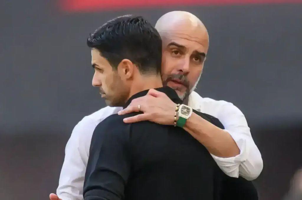 Pep Guardiola se lo deja claro a Mikel Arteta: la noticia que celebra el City y que Arsenal tanto quería evitar