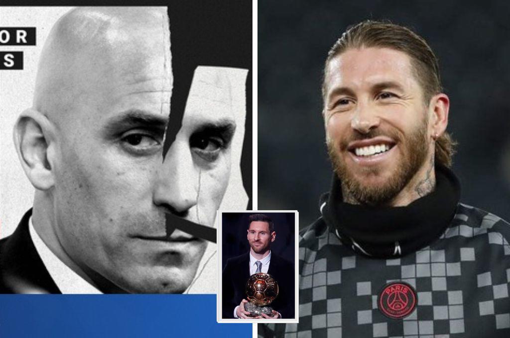 Escándalo: Sergio Ramos pidió a Luis Rubiales ayuda para ganar el Balón de Oro: “Te lo agradecería toda la vida”