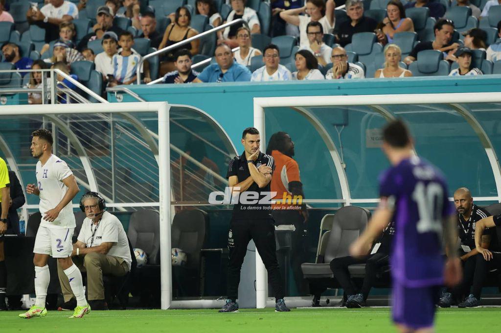 NO SE VIO EN TV del Argentina-Honduras: La bronca entre De Paul y Deiby, las selfies de Denil Maladonado y la petición a Messi con el Barcelona